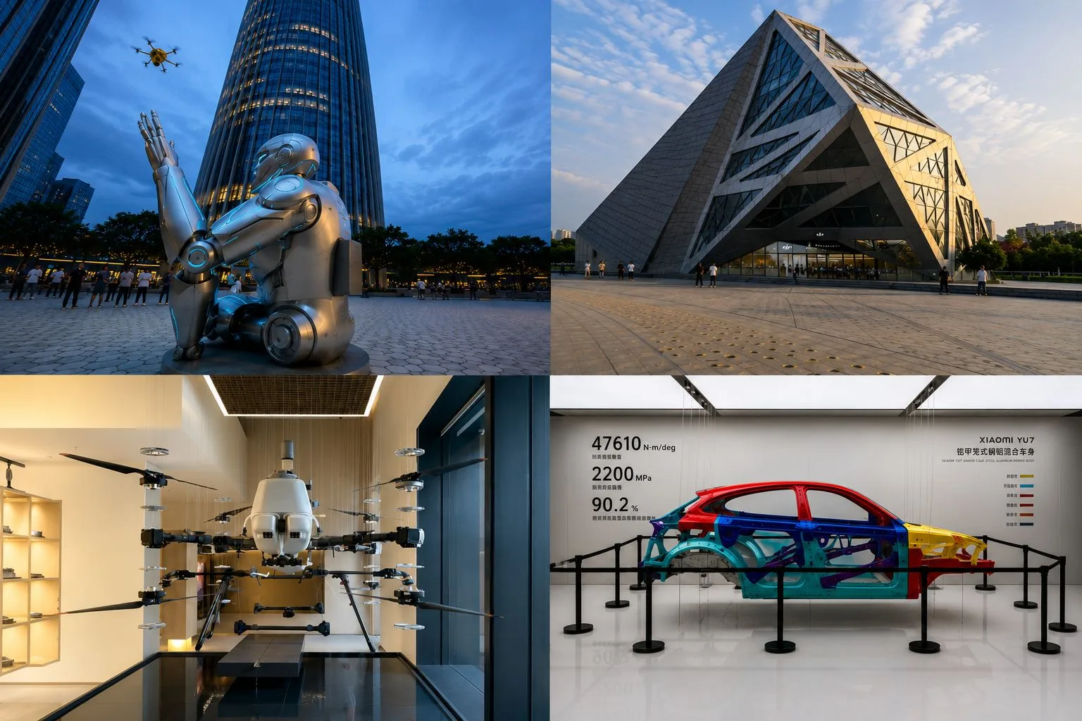 Shenzhen Tech Tour: DJI, Xiaomi EV and Drones