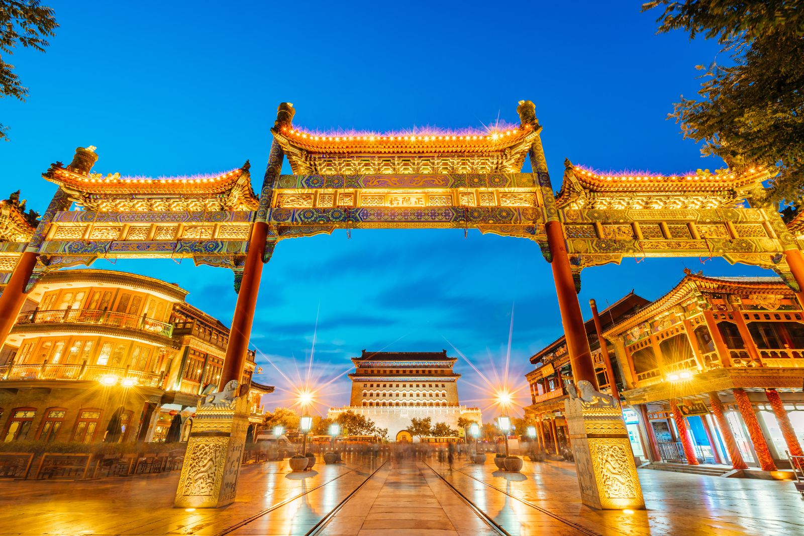 China Beijing Qianmen Street