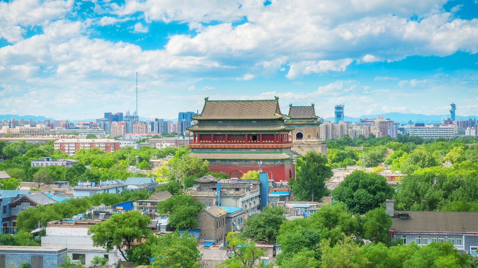China Beijing Bell and Drum Towers