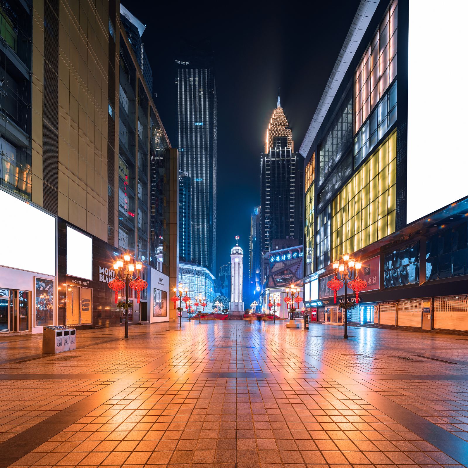 Chongqing Jiefangbei Pedestrian Street