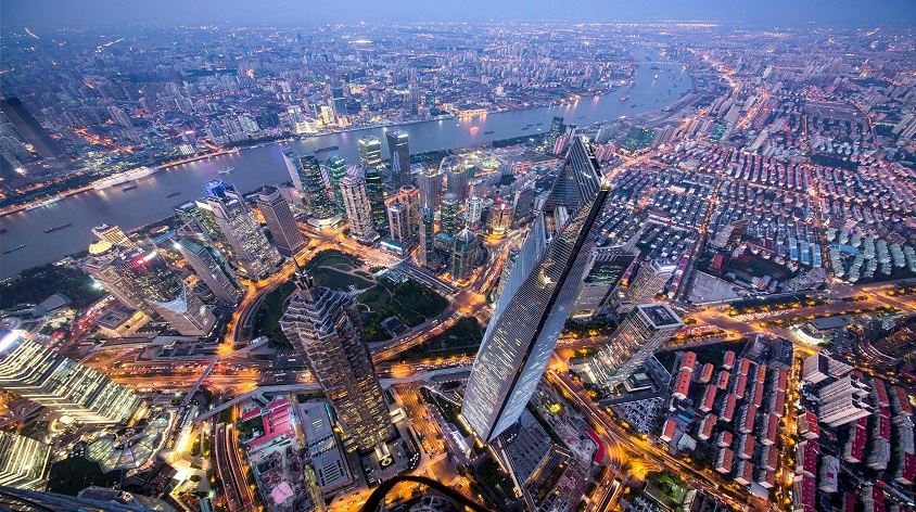 Top of Shanghai Sightseeing Hall