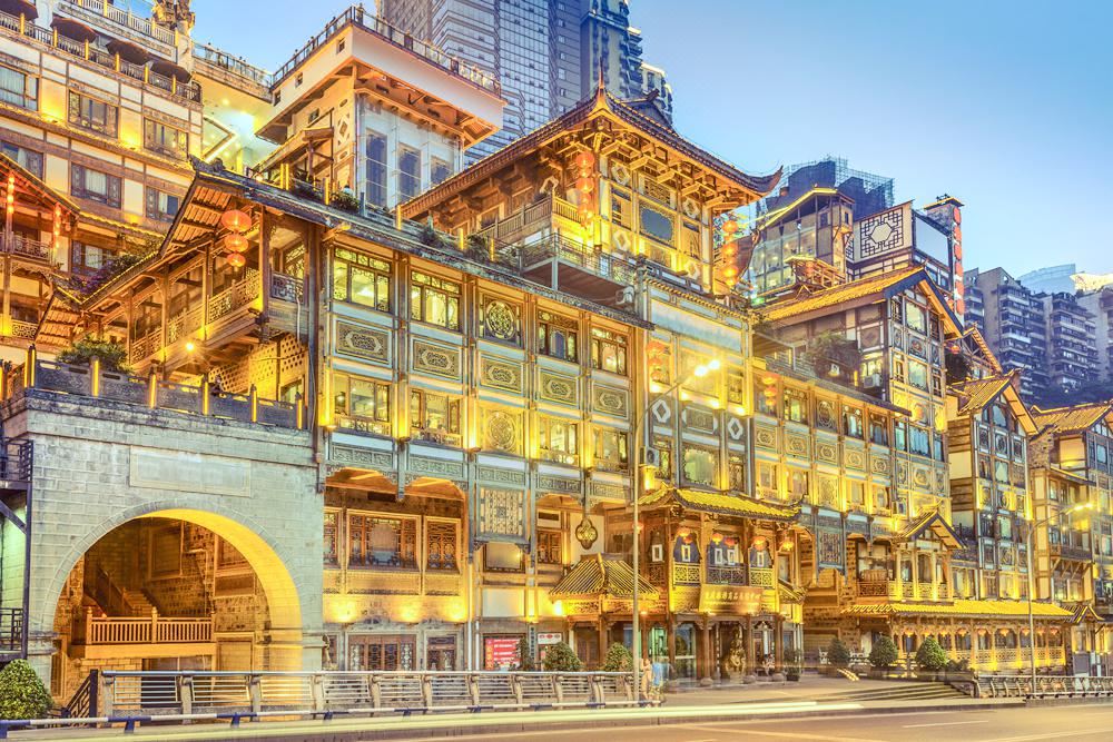 Chongqing Hongyadong Folk Customs Area
