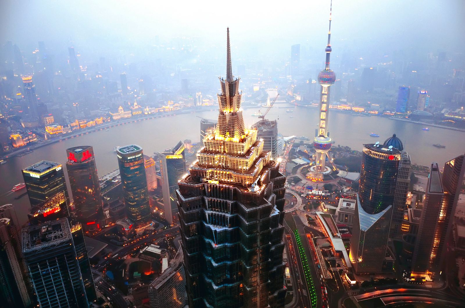 Shanghai Jinmao Tower 88th Floor Observation Lounge