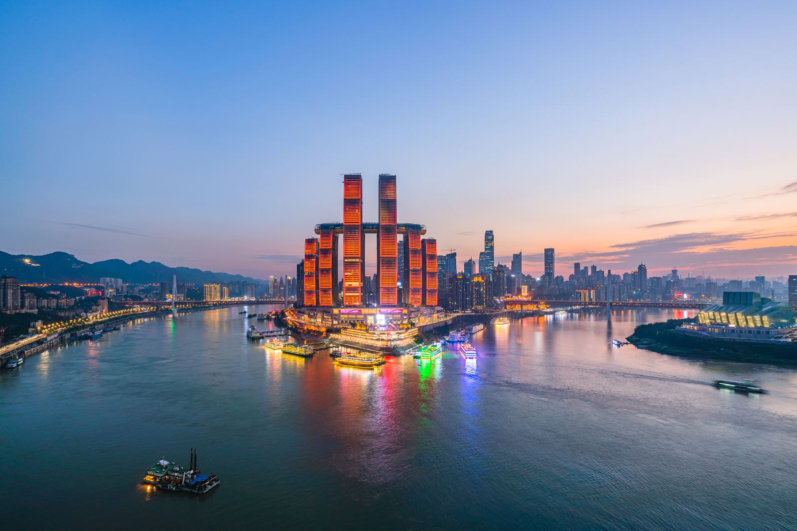 Chongqing Two Rivers Tour