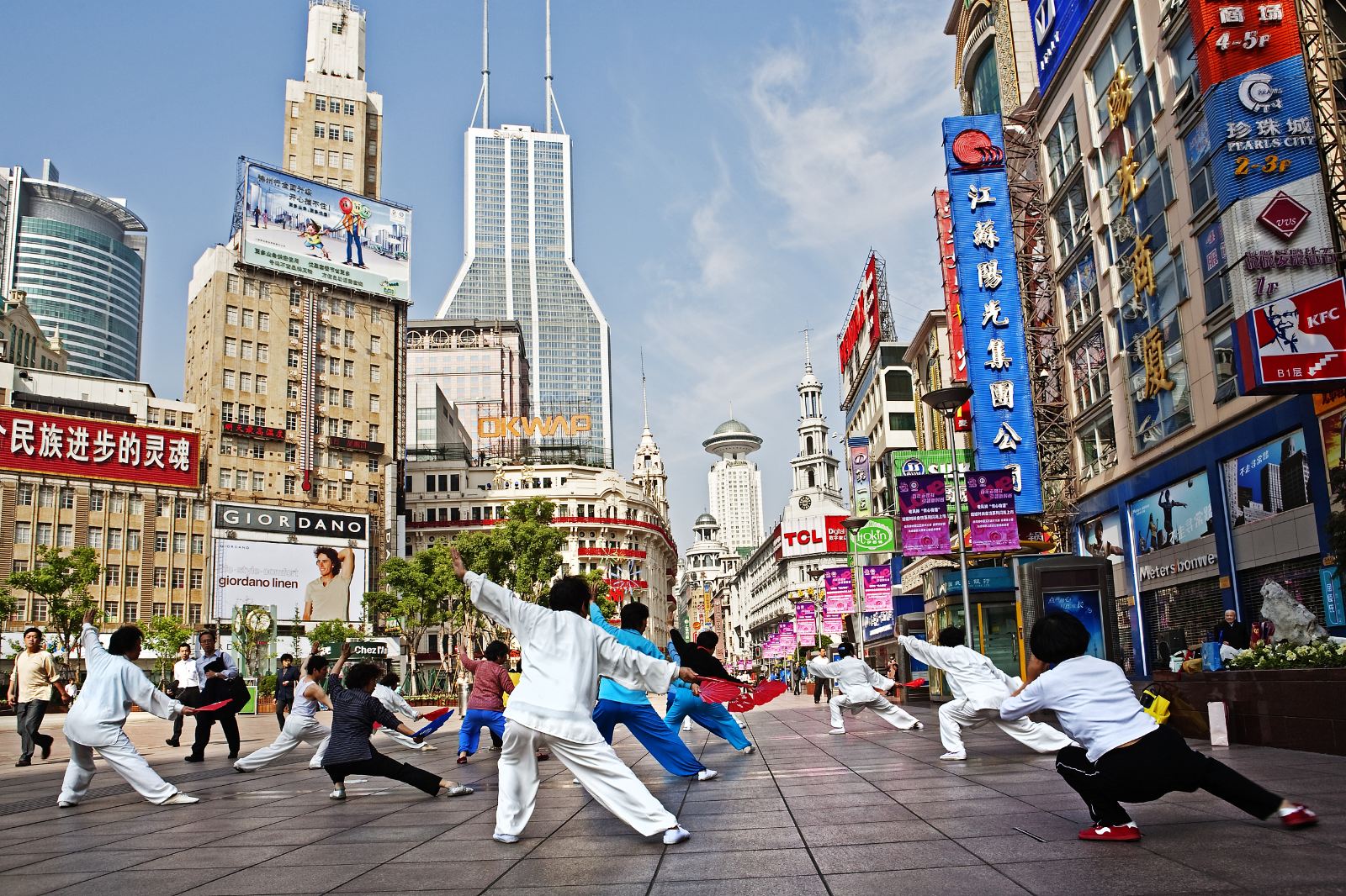 Shanghai Nanjing Road Pedestrian Street