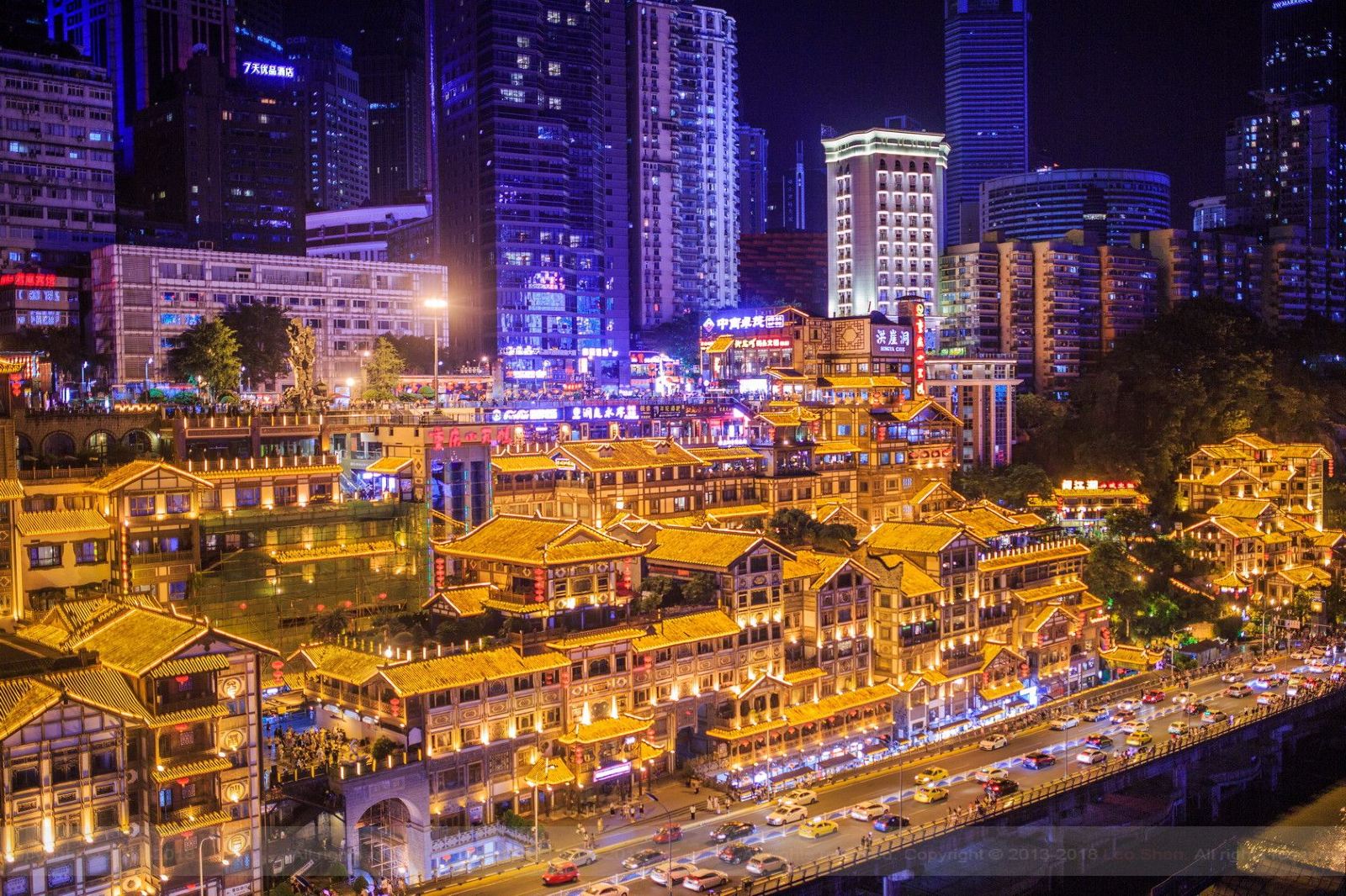 Chongqing Hongyadong Folk Customs Area