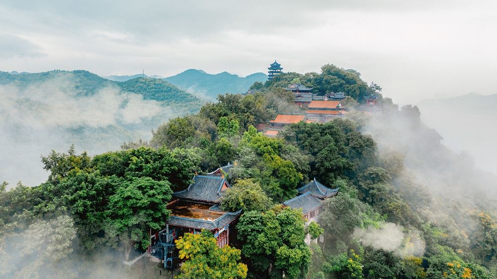 Chongqing Fengdu Ghost City Famous Mountain Scenic Spot